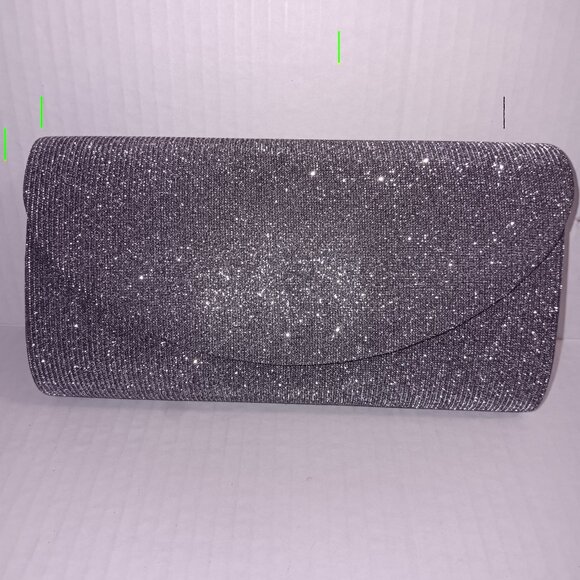 JESSICA McCLINTOCK 3 WAY SPARKLING CLUTCH PURSE - Picture 1 of 13